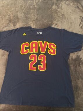 Lebron James Cleveland CAVS 23 Adidas Tee
